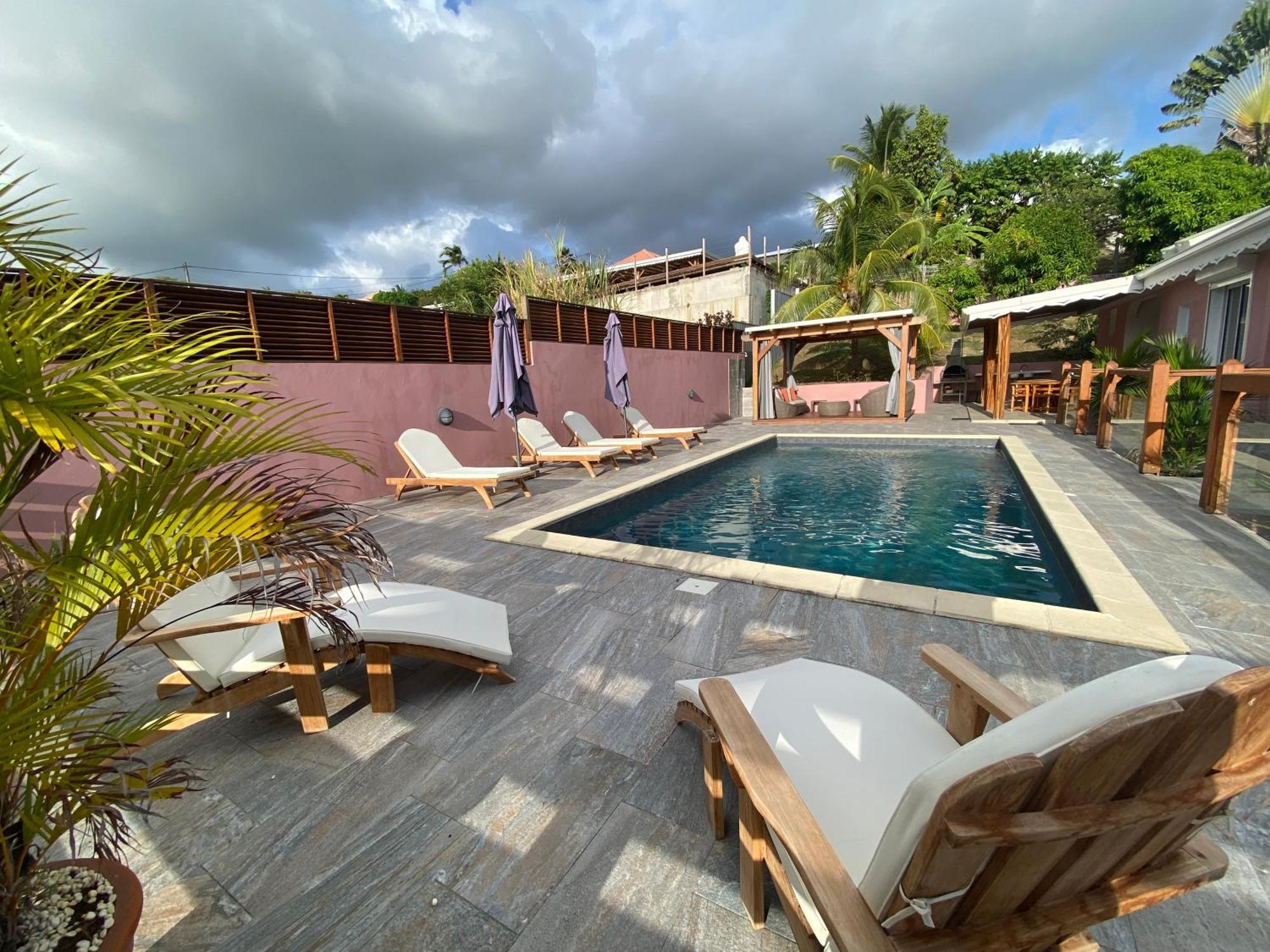 Villa Avec Piscine, Vue Sur Mer, Rocher Du Diamant Сент-Люс Экстерьер фото